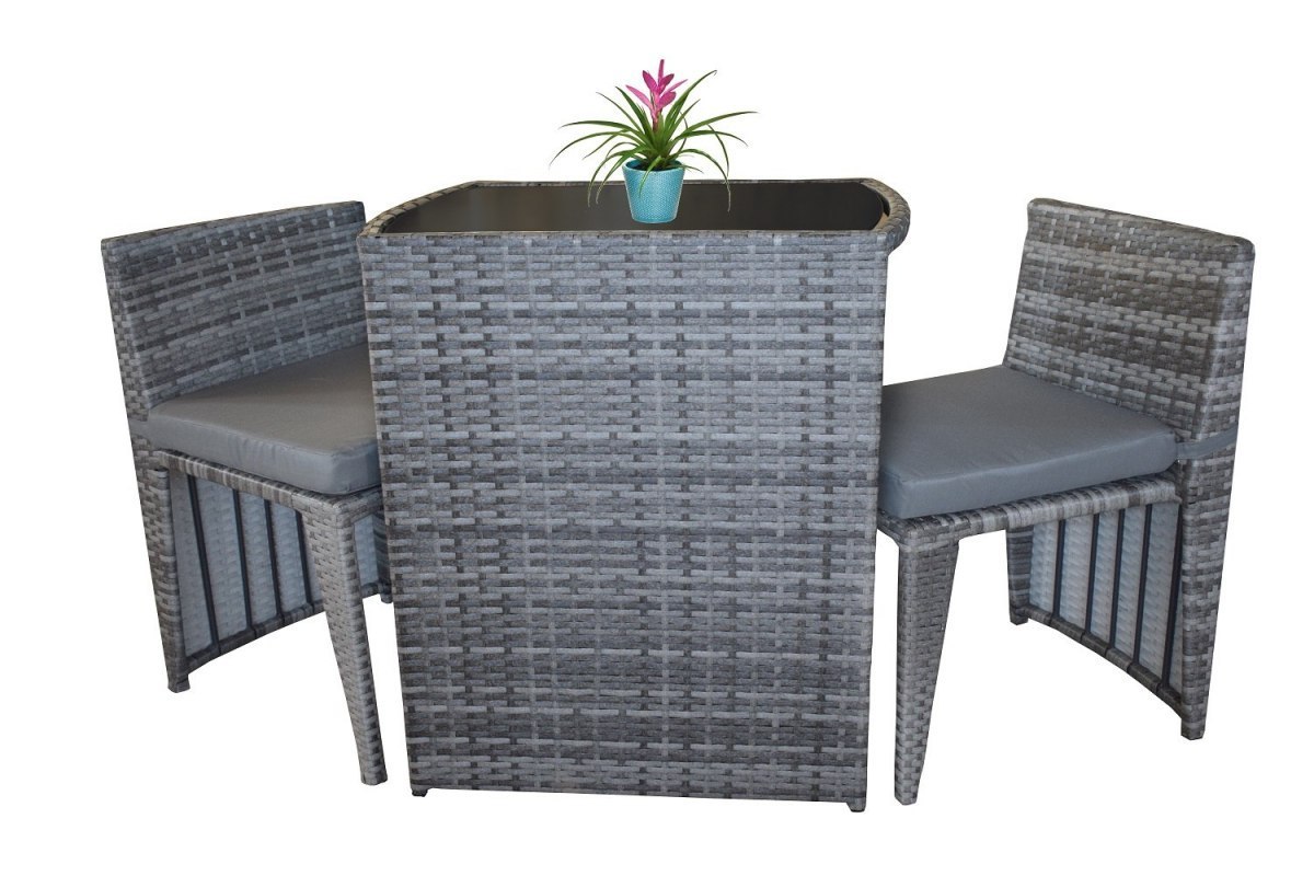 Zahradní nábytek na terasu Technorattan bistro/bar set M17384